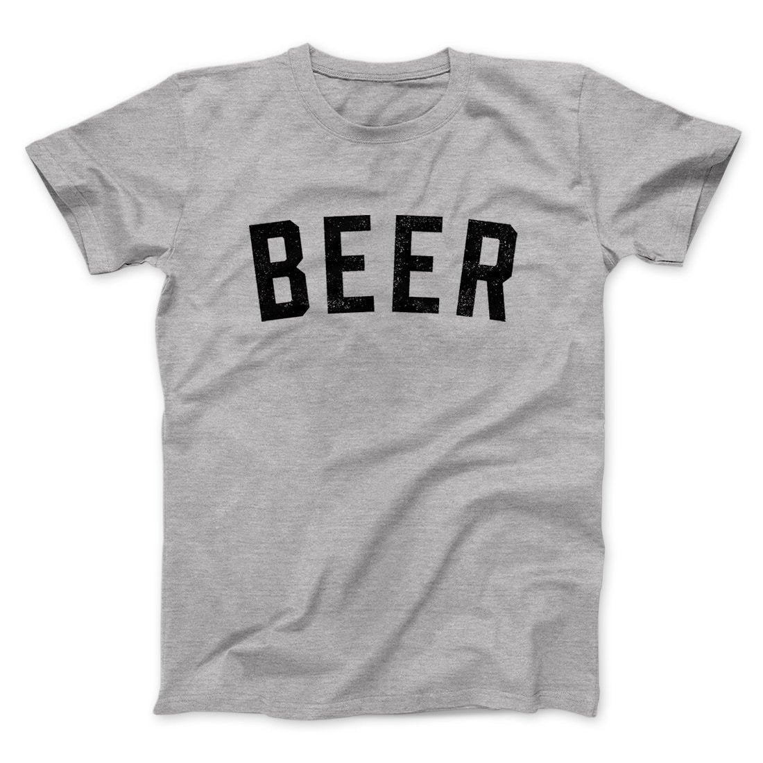Beer Men Unisex T-Shirt - Soft Combed Cotton Crew Neck Tee