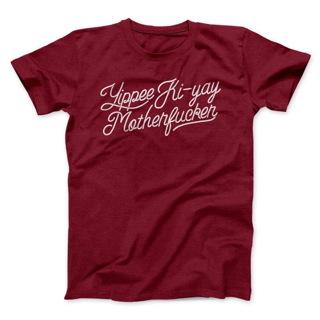 Yipee Ki-Yay Funny Movie T-Shirt Unisex Cotton Crew Neck