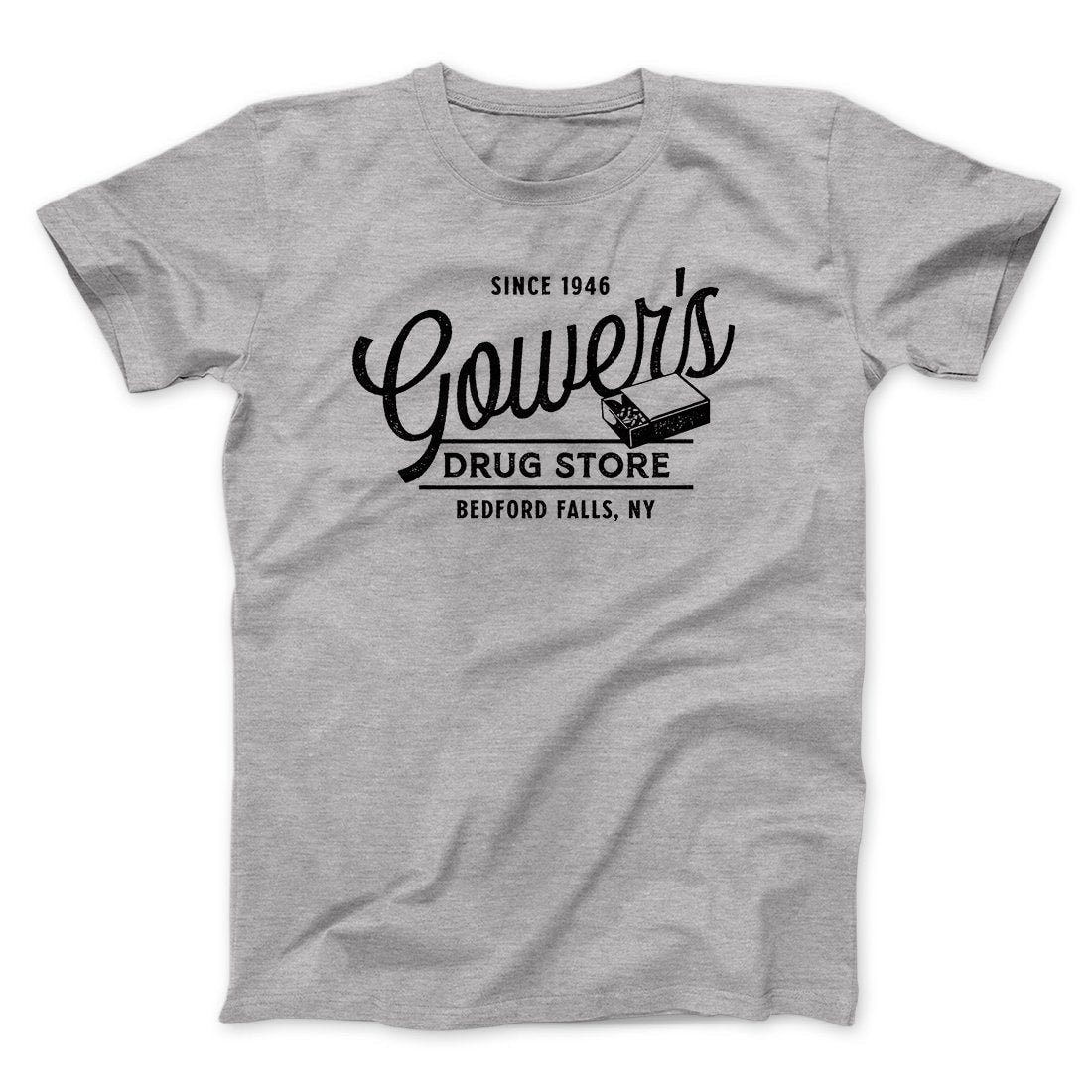Gower's Drug Store Funny Movie Quote Unisex T-Shirt - Soft Cotton Crew Neck Tee