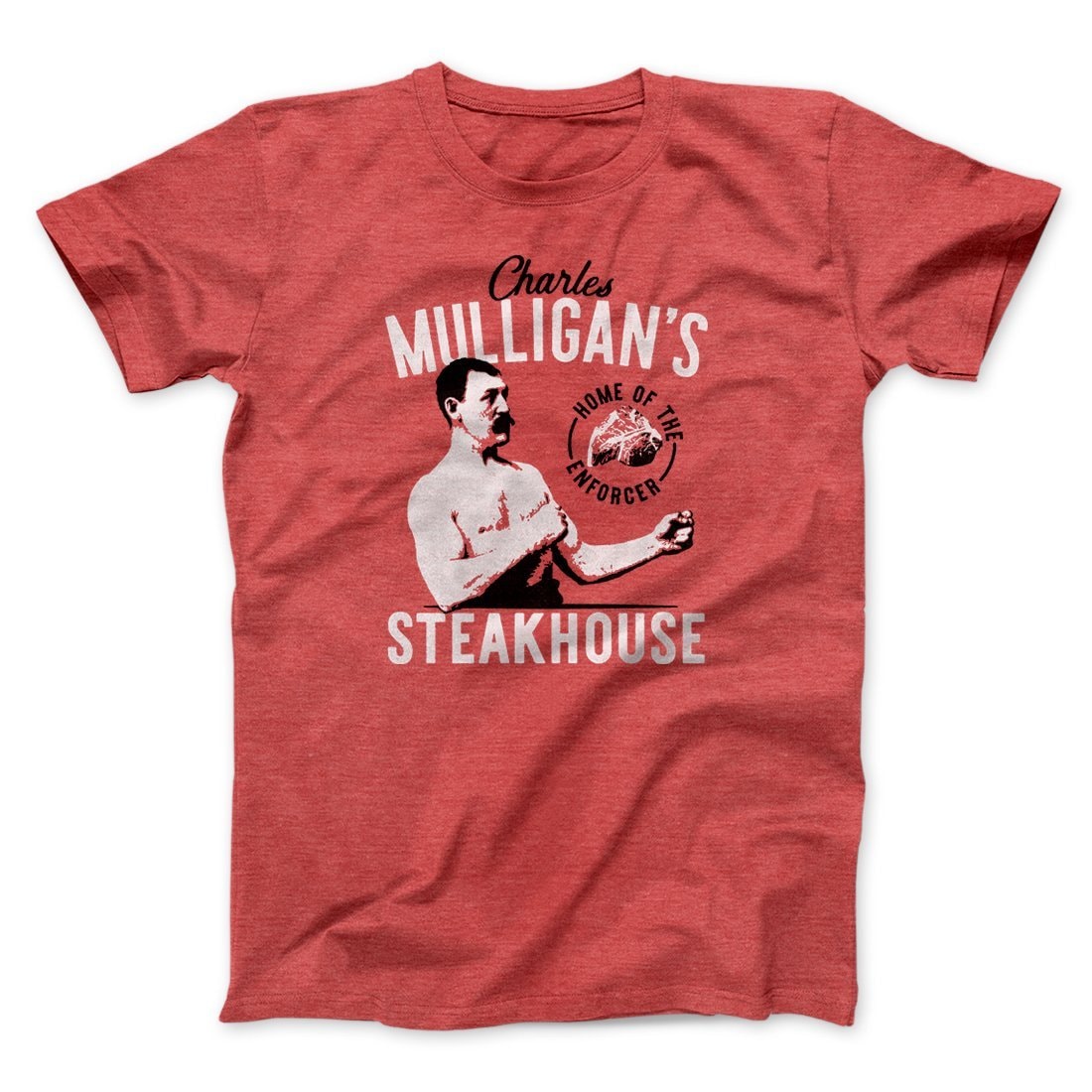 Charles Mulligan's Steakhouse Unisex T-Shirt - Soft Cotton Crew Neck Tee